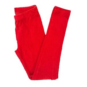 Hanna Andersson Ribbed Velour Leggings Size 10, School, Casual, Soft.